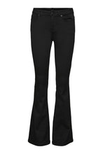 Charger l&#39;image dans la galerie, Pantalon de pêche évasé - noir
