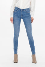 Carica l&#39;immagine nel visualizzatore di Gallery, Performance Jeans - azzurro (vita medio)
