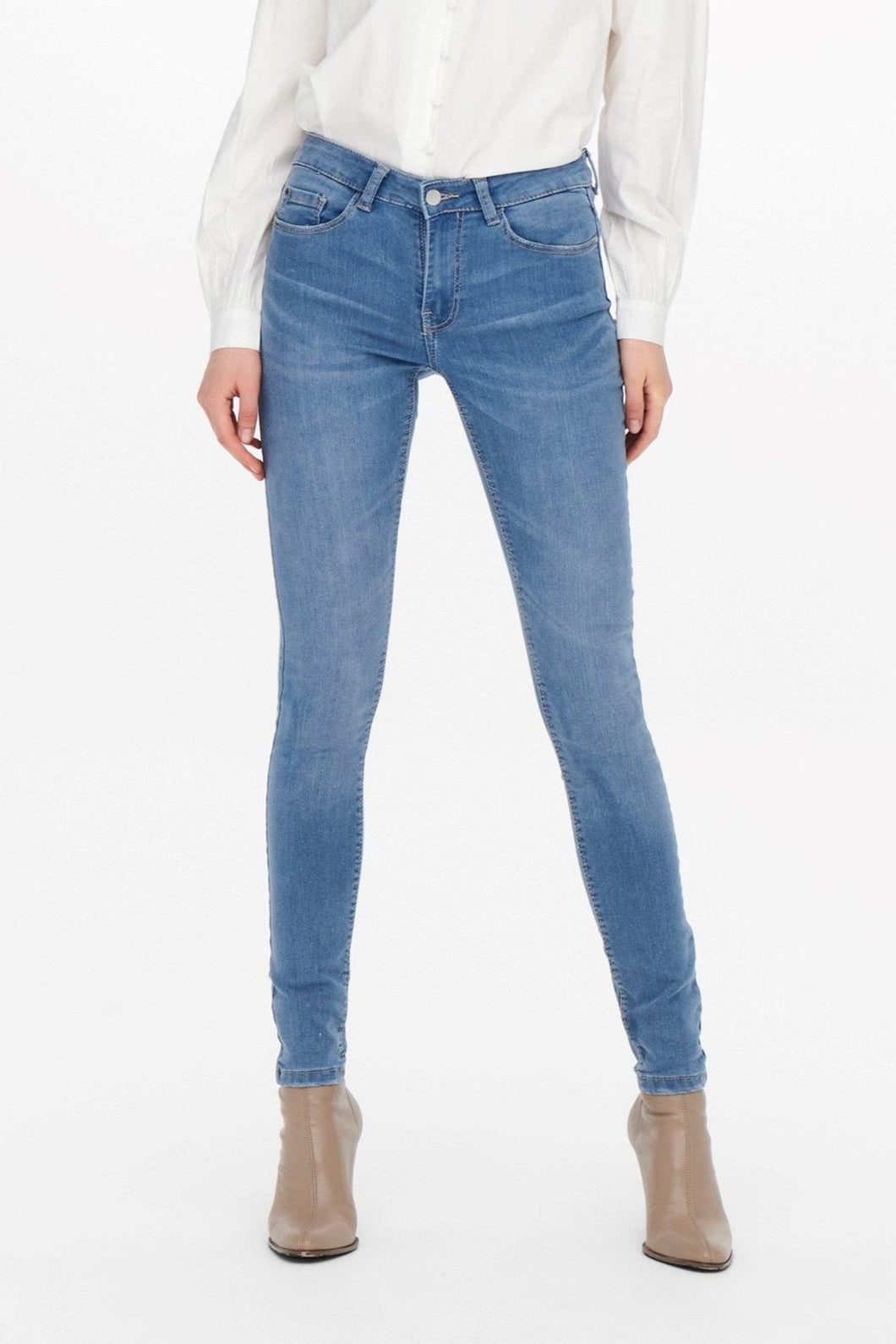 Performance Jeans - azzurro (vita medio)