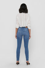Load image into Gallery viewer, Performance Jeans - Light blue (high-waist)

