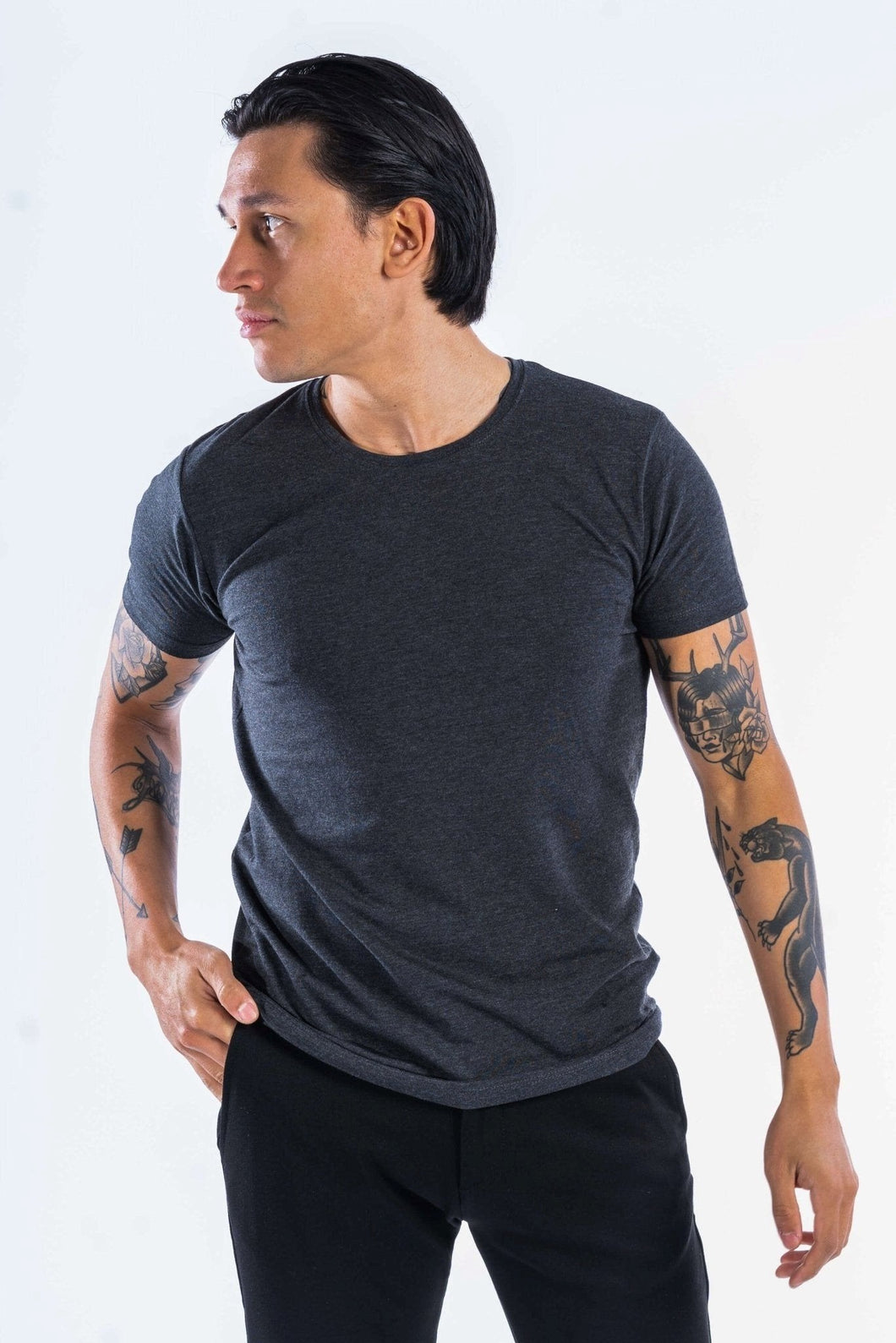 Performance T-shirt - Cinzento escuro
