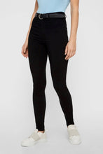 Load image into Gallery viewer, Pieces Jeans - Black (high-waist)
