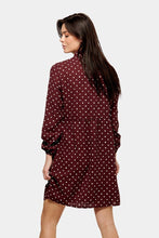 Charger l&#39;image dans la galerie, Robe de chemise imprimée - rouge
