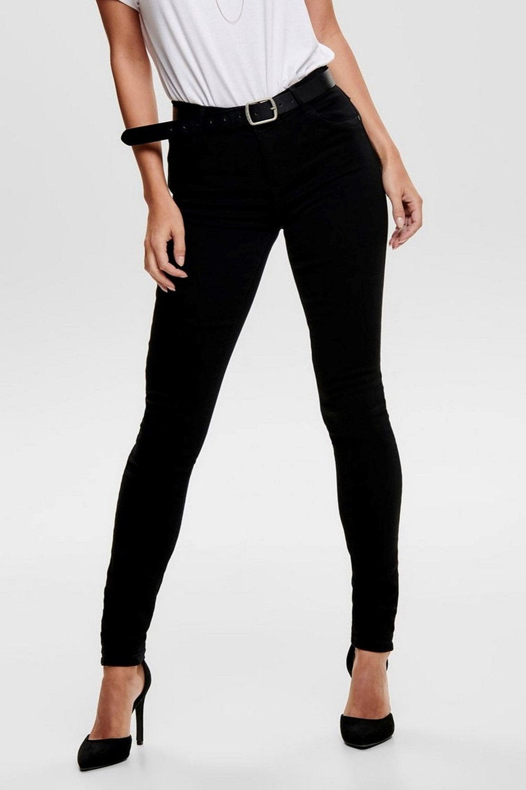 Calças de ganga skinny Rain - Preto