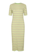Charger l&#39;image dans la galerie, Robe Roberta - Stripe de menthe
