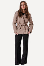 Load image into Gallery viewer, Sia Short Trenchcoat - Camel
