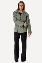 Load image into Gallery viewer, Sia Short Trenchcoat - Khaki
