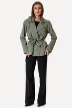 Load image into Gallery viewer, Sia Short Trenchcoat - Khaki
