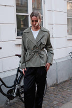Load image into Gallery viewer, Sia Short Trenchcoat - Khaki
