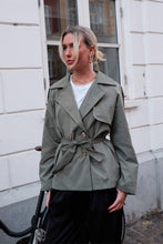 Load image into Gallery viewer, Sia Short Trenchcoat - Khaki
