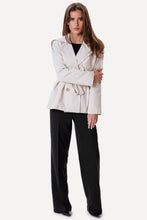 Load image into Gallery viewer, Sia Short Trenchcoat - Off White
