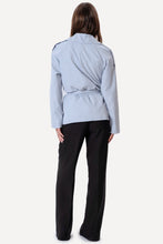 Load image into Gallery viewer, Sia Short Trenchcoat - Sky Blue

