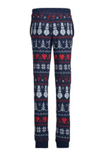 Load image into Gallery viewer, Snowflake Junior Pajamas - Navy
