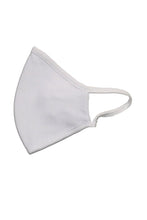 Load image into Gallery viewer, Fabric mask - White (organic cotton)
