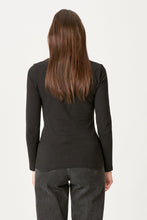 Load image into Gallery viewer, Basic long-sleeved T-shirt - Black
