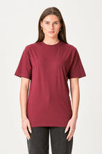 Carica l'immagine nel visualizzatore di Gallery, T -shirt oversize - Borgogna
