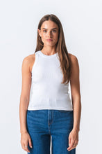 Afbeelding in Gallery-weergave laden, Ribbed Top - White
