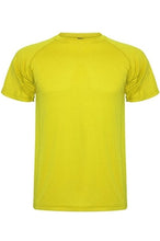 Carica l&#39;immagine nel visualizzatore di Gallery, T -shirt da allenamento - giallo

