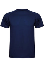 Carica l&#39;immagine nel visualizzatore di Gallery, T -shirt da allenamento - blu scuro
