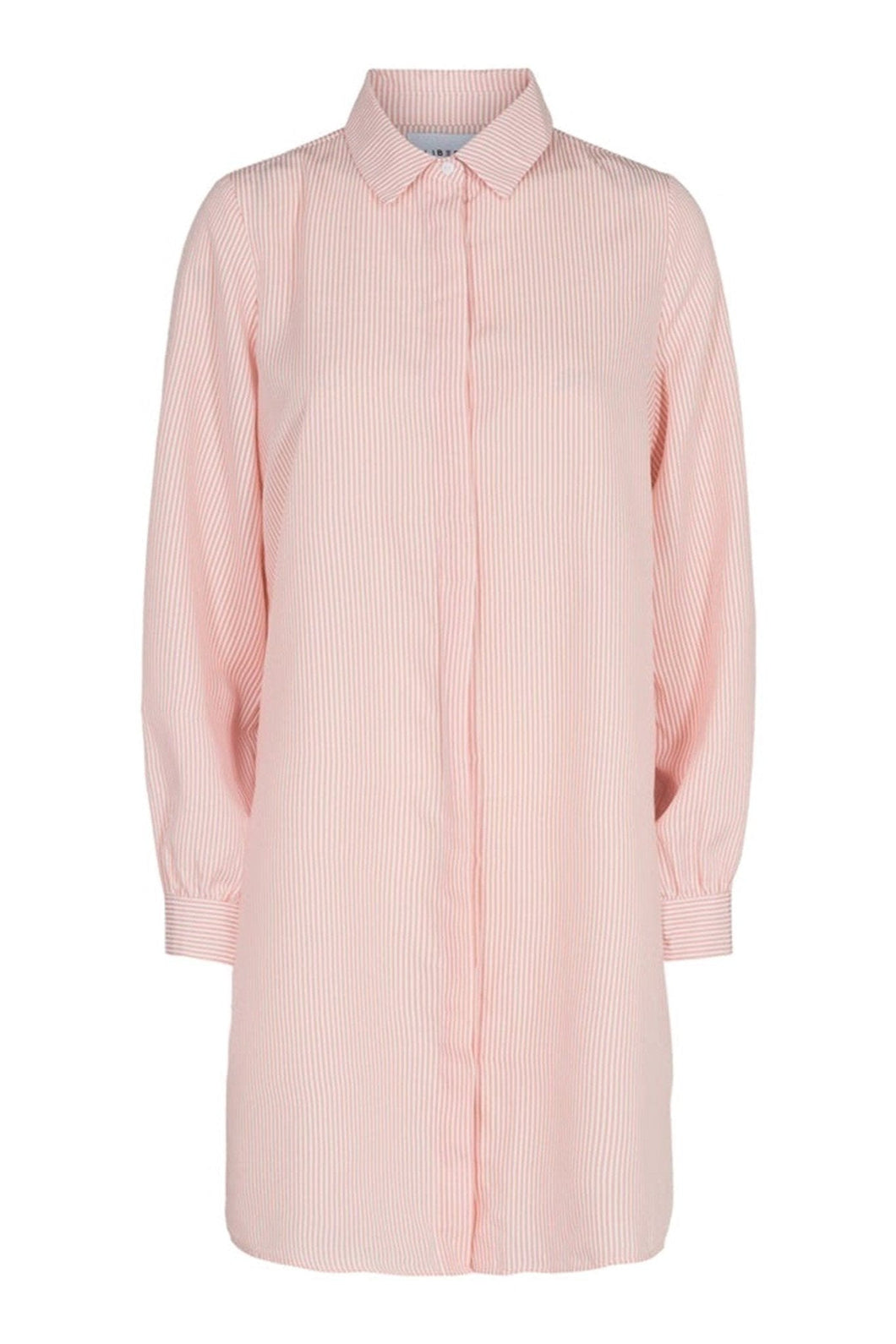 Ulrikke Shirt - Rose White Striped