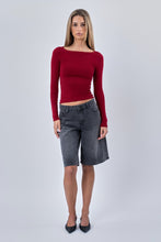 Load image into Gallery viewer, Cassandra Blouse - Burgundy
