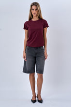 Load image into Gallery viewer, Basic T-shirt - Bordeaux
