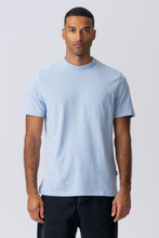Load image into Gallery viewer, T-shirt With Pocket - Light Blue
