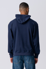 Cargar imagen en el visor de la galería, Hoodie Without Drawstring - Navy
