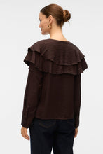 Charger l'image dans la galerie, Lizzi Flounce Top - Chocolate Torte
