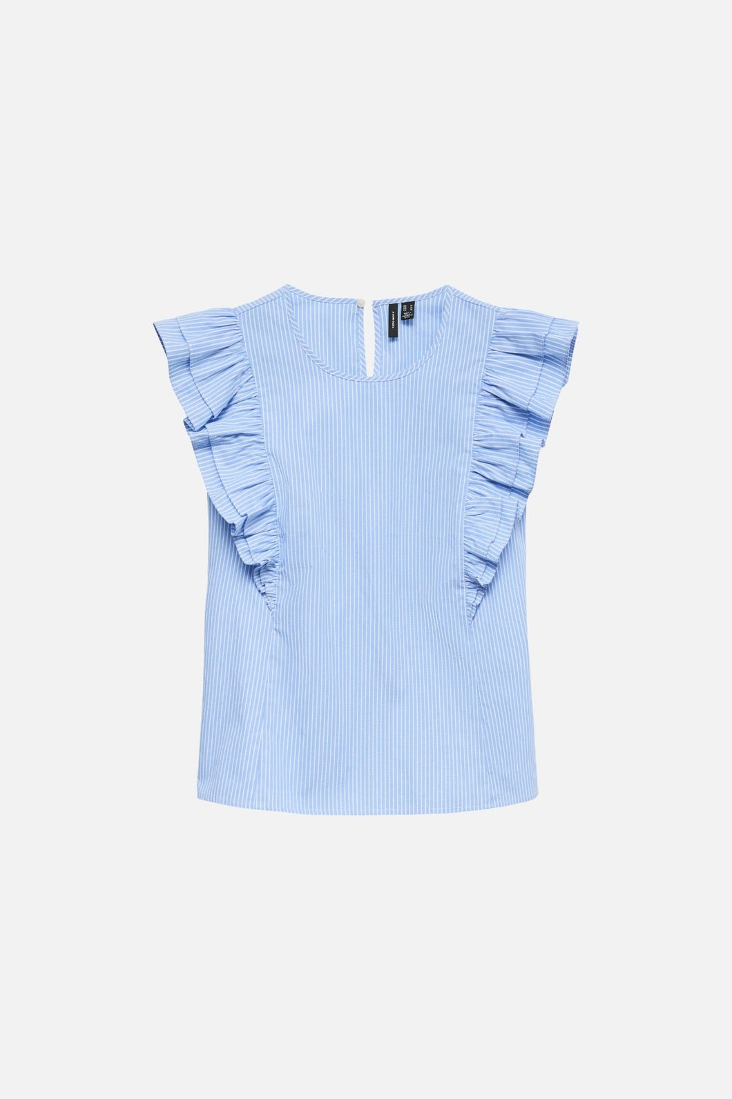 Aila Top - Little Boy Blue / White