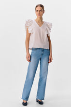 Load image into Gallery viewer, Hope Papaya Nour S/S Top - White Sand

