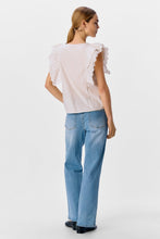 Load image into Gallery viewer, Hope Papaya Nour S/S Top - White Sand
