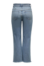 Load image into Gallery viewer, Zikka Color Block Pants - Medium Blue Denim
