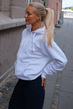 Load image into Gallery viewer, Basic Zip Hoodie - White
