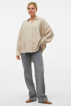 Load image into Gallery viewer, Melaney Queeny Shirt - Overcast Melange
