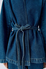 Load image into Gallery viewer, Mallie Blazer - Medium Blue Denim
