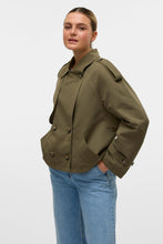 Load image into Gallery viewer, Chloe Short Trenchcoat - Kalamata
