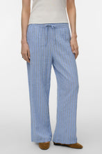 Carregar imagem no visualizador da galeria, Linn HW Pants - Cornflower Blue-Liva Navy Blazer
