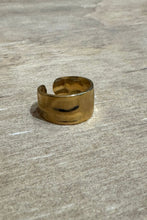 Load image into Gallery viewer, Wide Band MN567 Open Ring - Gold
