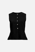 Carica l'immagine nel visualizzatore di Gallery, Reynard Knit Vest - Black
