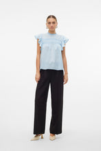Load image into Gallery viewer, Trine Lace Top - Cashmere Blue
