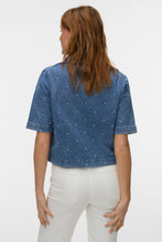 Afbeelding in Gallery-weergave laden, Dionne 2/4 Denim Shirt - Medium Blue Denim - Heart
