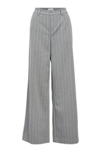 Charger l'image dans la galerie, Lisa Wide Pant  AOP - Medium Grey Melange
