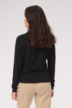 Load image into Gallery viewer, Basic Knit Roll Neck - Black
