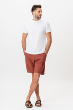 Afbeelding in Gallery-weergave laden, Linen Shorts - Terracotta
