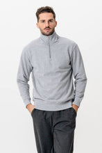 Load image into Gallery viewer, Sweatshirt Half Zip - Grey
