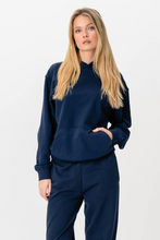 Load image into Gallery viewer, Hoodie Without Drawstring - Navy
