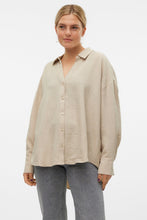 Load image into Gallery viewer, Melaney Queeny Shirt - Overcast Melange

