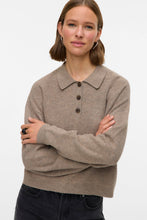 Carica l'immagine nel visualizzatore di Gallery, Exciting Polo Neck Pullover - Silver Mink
