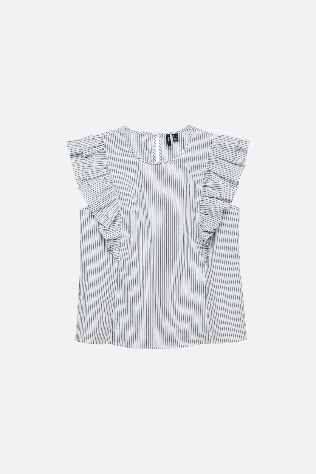 Aila Top - Snow White / Black
